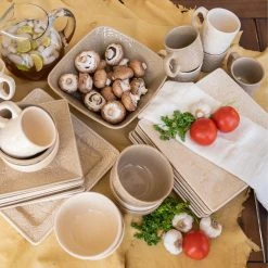 Brand new ⭐ HiEnd Accents Savannah Western Dinnerware & Canister Set, 24PC ???? -HiEnd Accents shop HiEnd Accents Savannah Western Dinnerware 26 Canister Set2C 24PC 3