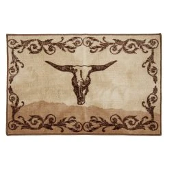 Deals ✔️ HiEnd Accents Scroll With Skull Rug , 24x36 - 24 X 36 ????