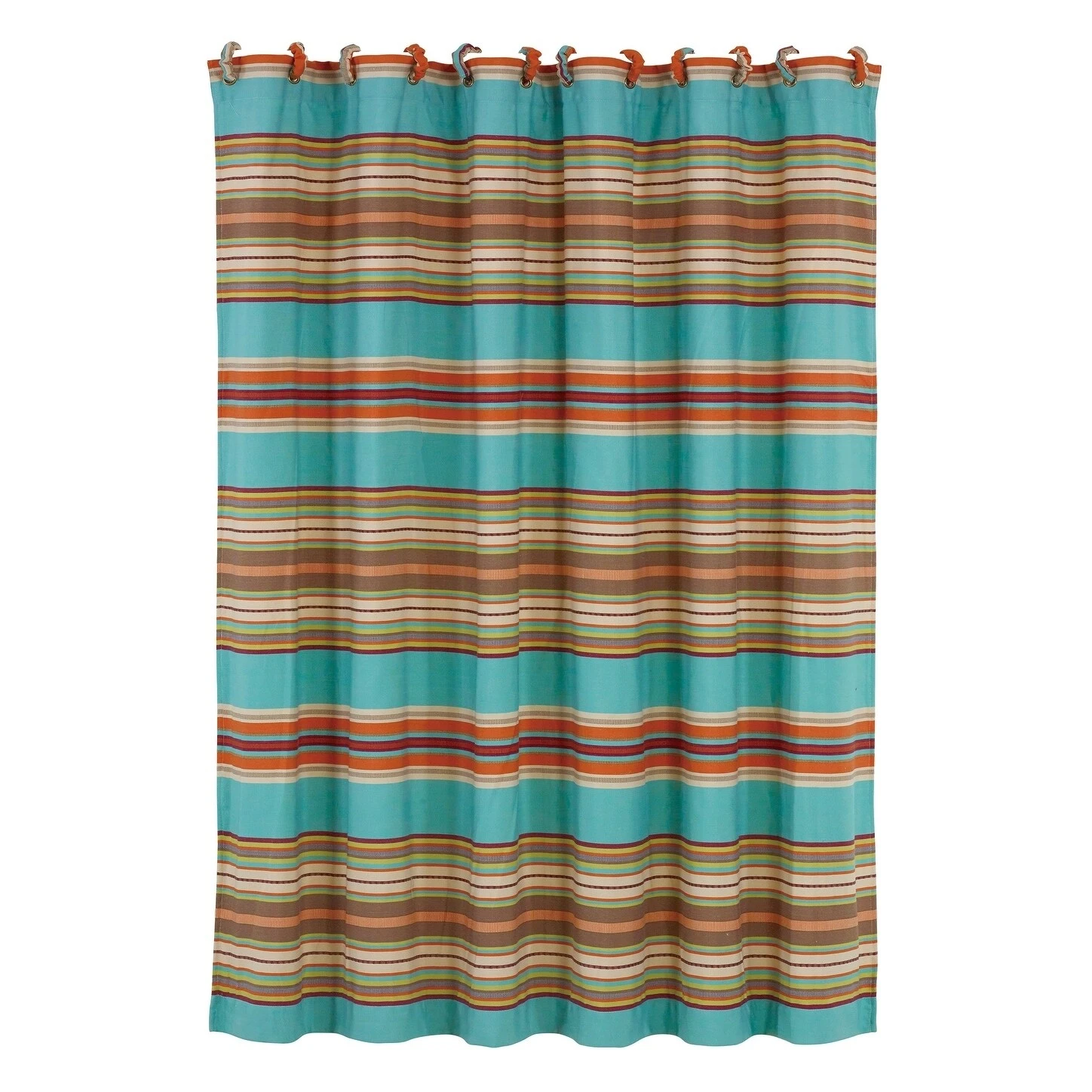 Outlet ???? HiEnd Accents Serape HiEnd Accents Shower Curtain, 72x72 ???? 3 Outlet ???? HiEnd Accents Serape HiEnd Accents Shower Curtain, 72x72 ????