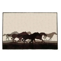 Cheapest ❤️ HiEnd Accents Stampede Rug, 24x36 ????