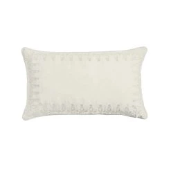 Outlet ???? HiEnd Accents Stella Faux Silk Velvet Embroidered Lumbar Pillow, 14"x24" Dusty Rose ✔️ -HiEnd Accents shop HiEnd Accents Stella Faux Silk Velvet Embroidered Lumbar Pillow2C 1422x2422 6