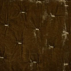 Promo ???? HiEnd Accents Stella Faux Silk Velvet Quilt, 1PC Green Ochre ???? -HiEnd Accents shop HiEnd Accents Stella Faux Silk Velvet Quilt2C 1PC 10