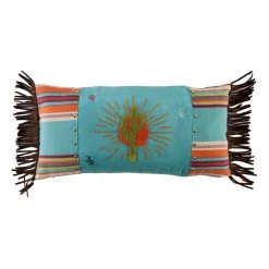 Coupon ???? HiEnd Accents Sunburst Pillow With Embroidery Details, 24x12 ❤️