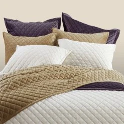 Best reviews of ???? HiEnd Accents Velvet Diamond Quilt, 1PC Amethyst ????