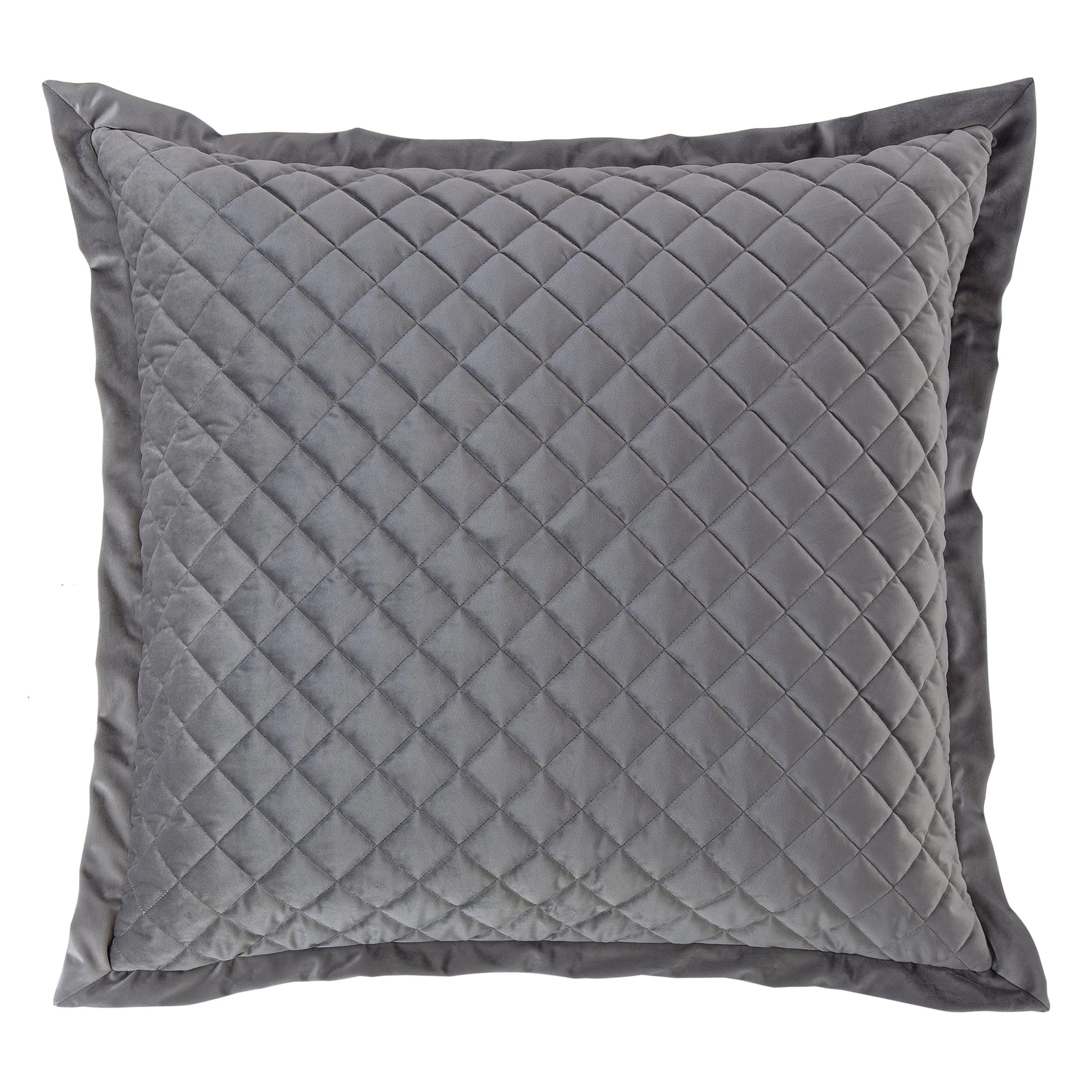 Discount ???? HiEnd Accents Velvet Diamond Quilted Euro Sham, 27"x27" Gold ???? 8 Discount ???? HiEnd Accents Velvet Diamond Quilted Euro Sham, 27"x27" Gold ???? - Image 6