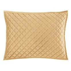 Flash Sale ???? HiEnd Accents Velvet Diamond Quilted Pillow Sham Set, 2PC Gold ???? 17 Flash Sale ???? HiEnd Accents Velvet Diamond Quilted Pillow Sham Set, 2PC Gold ???? -HiEnd Accents shop HiEnd Accents Velvet Diamond Quilted Pillow Sham Set2C 2PC 3