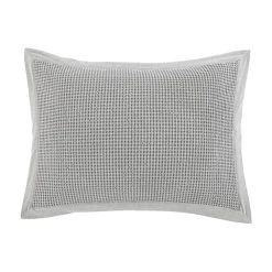Deals ???? HiEnd Accents Waffle Weave Pillow Sham Set, 2PC White ????