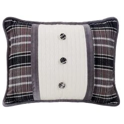 Outlet ???? HiEnd Accents Whistler Buttoned Oblong Throw Pillow ????