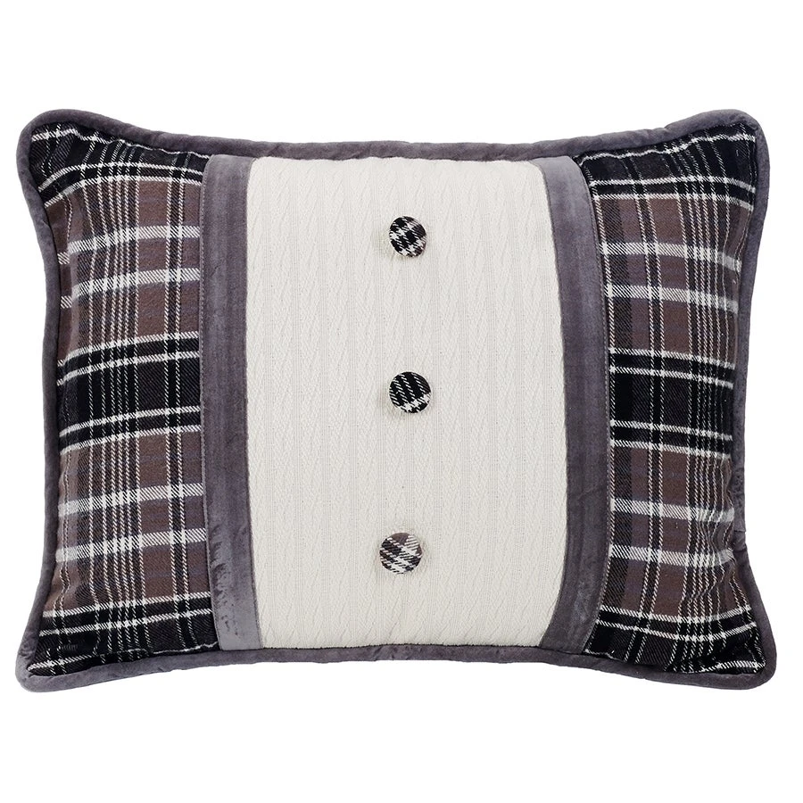 Outlet ???? HiEnd Accents Whistler Buttoned Oblong Throw Pillow ???? 3 Outlet ???? HiEnd Accents Whistler Buttoned Oblong Throw Pillow ????