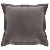 Flash Sale ⭐ HiEnd Accents Whistler Grey Velvet Throw Pillow ????