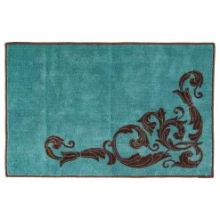 Brand new ✔️ HiEnd Accents Wyatt Rug, 24x36 Turquoise ????