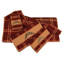 Discount ???? Hiend Accents Embroidered Acorn 3-Piece Towel Set Plaid ???? -HiEnd Accents shop Hiend Accents Embroidered Acorn 3 Piece Towel Set 0e6ae3bb 1abd 4e74 9d46 3add7f5e6175