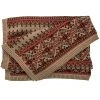 Buy ???? HiEnd Accents Lodge Fair Isle Knit Throw, 50x60 ⌛