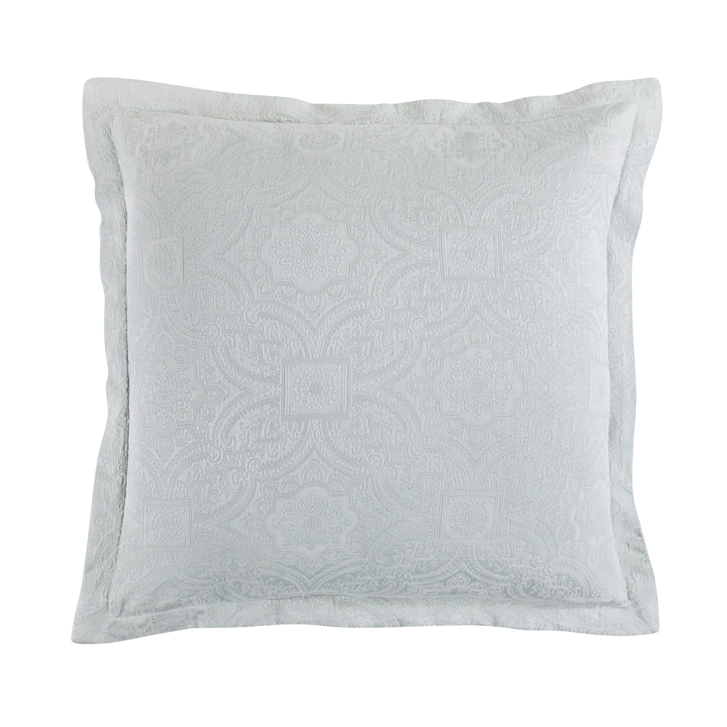 Promo ⌛ HiEnd Accents Matelasse Euro, 27x27 Gray ???? 3 Promo ⌛ HiEnd Accents Matelasse Euro, 27x27 Gray ????