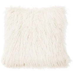Deals ???? HiEnd Accents Mongolian Faux Fur Euro Sham, 27"x27" Blush ⌛ -HiEnd Accents shop Mongolian Faux Euro Sham2C 27x27 3