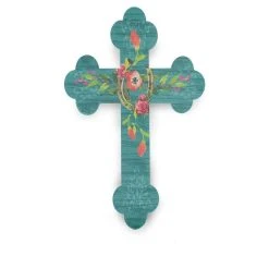 Budget ???? HiEnd Accents Printed Horseshoe Cross,19x12 ????