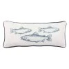 Cheap ⭐ HiEnd Accents School Of Trouts Pillow With Blue Piping , 12x30 ⭐ -HiEnd Accents shop School of trouts pillow with blue pipingC2A0C2A02C 12x30 1
