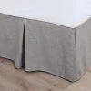 Best Pirce ⭐ HiEnd Accents Carmen Solid Taupe Linen Bed ???? Skirt ✨ -HiEnd Accents shop Solid Taupe Linen Bed Skirt2C Full