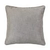 Promo ⌛ HiEnd Accents Carmen Solid Taupe Faux Linen Euro Sham, 27" X 27" ???? -HiEnd Accents shop Solid Taupe Linen Euro Sham2C 27x27 1