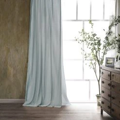 Deals ⭐ HiEnd Accents Stella Lined Faux Silk Velvet Curtain, 48"x108" Copper Brown ❤️ -HiEnd Accents shop Stella Lined Silk velvet Curtain2C 48x10822 1