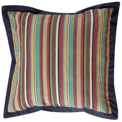 Buy ???? HiEnd Accents Tammy Stripe Euro Sham , 27x27 ????