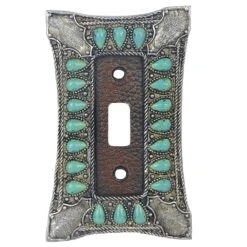 Deals ???? HiEnd Accents Turquoise Switchplate, Double Rocker ???? -HiEnd Accents shop Turquoise Switchplate2C Double Rocker 4