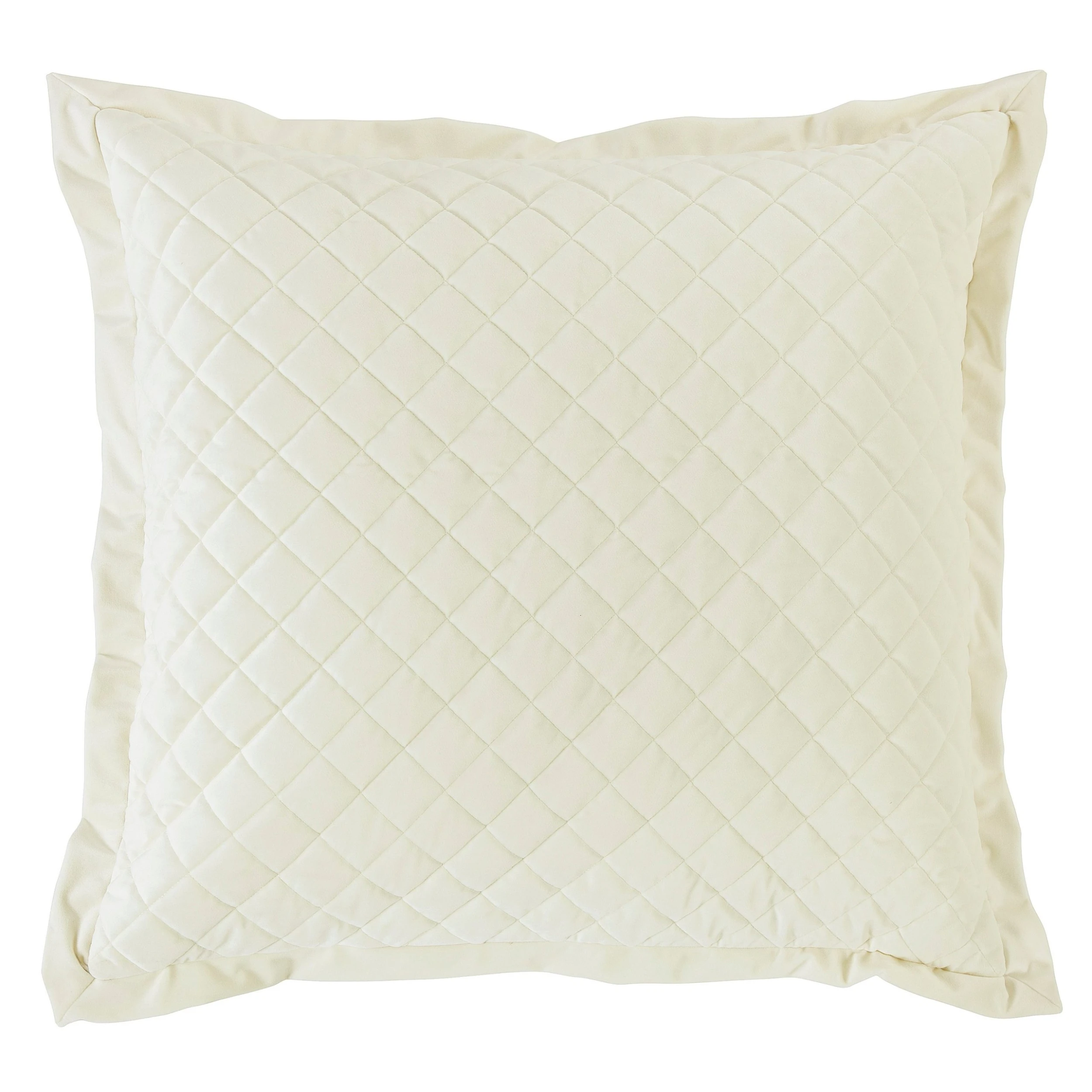 Discount ???? HiEnd Accents Velvet Diamond Quilted Euro Sham, 27"x27" Gold ???? 5 Discount ???? HiEnd Accents Velvet Diamond Quilted Euro Sham, 27"x27" Gold ???? - Image 3
